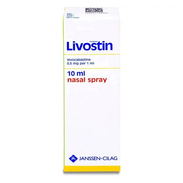 Livostin 0.5mg/ml Nasal Spray 10ml