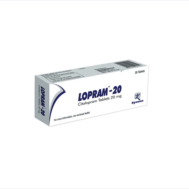 Lopram 20mg Tablets 30