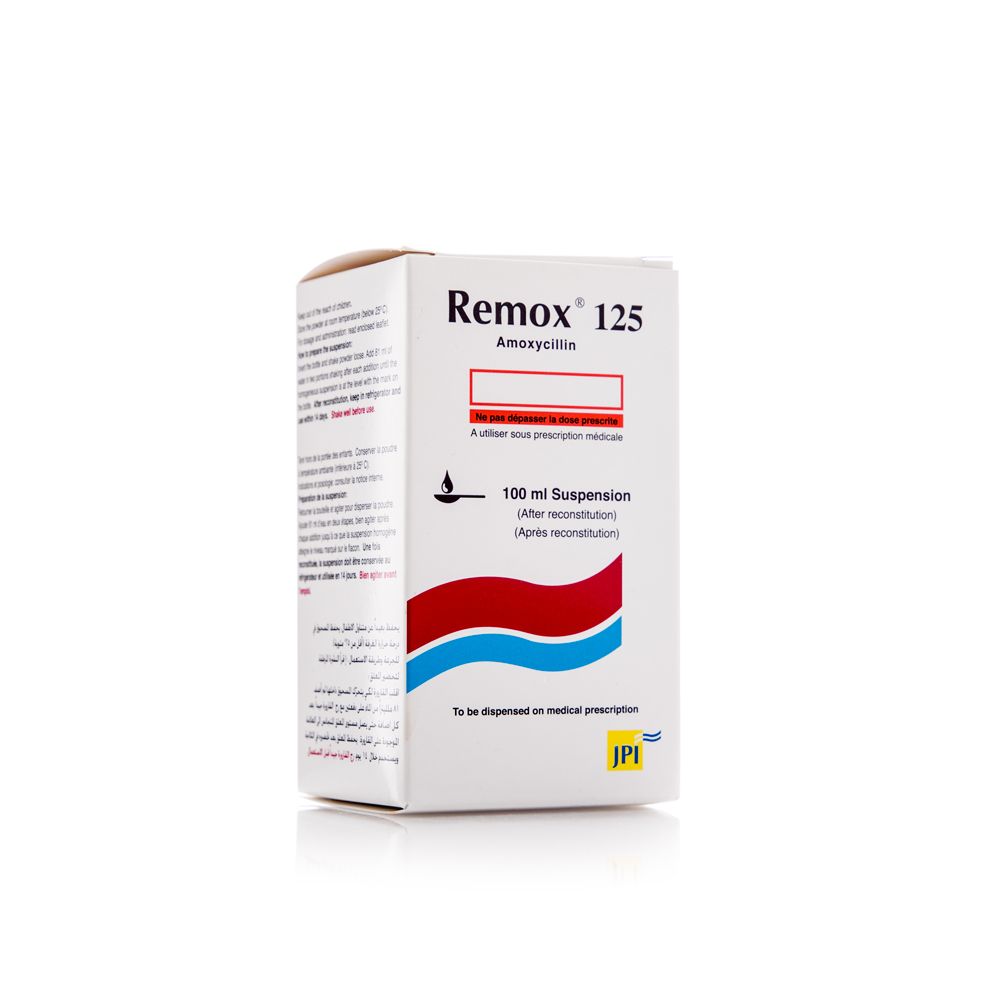 Remox suspension 125mg/5ml 100ml