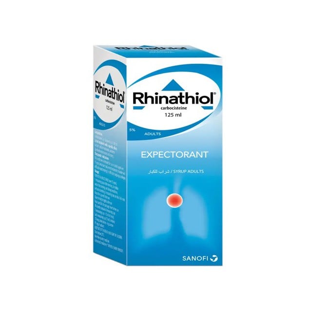 Rhinathiol Expectorant Syrup 5% 125ml