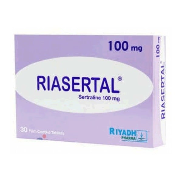 Riasertal 100mg Tablets 30