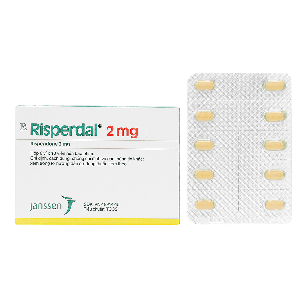 Risperdal 2mg Tablets 60