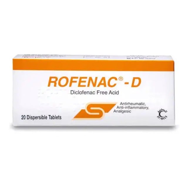 Rofenac D 50mg Tablets 20