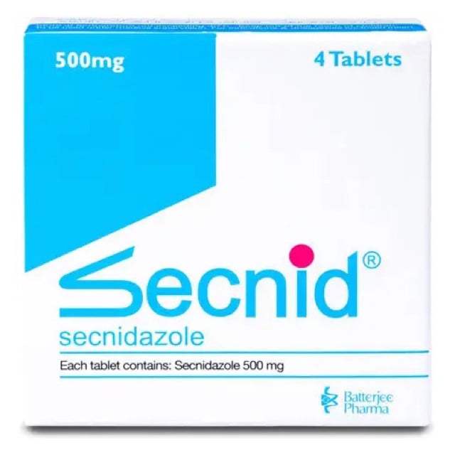 Secnid Antibacterial 500mg Tablets 4