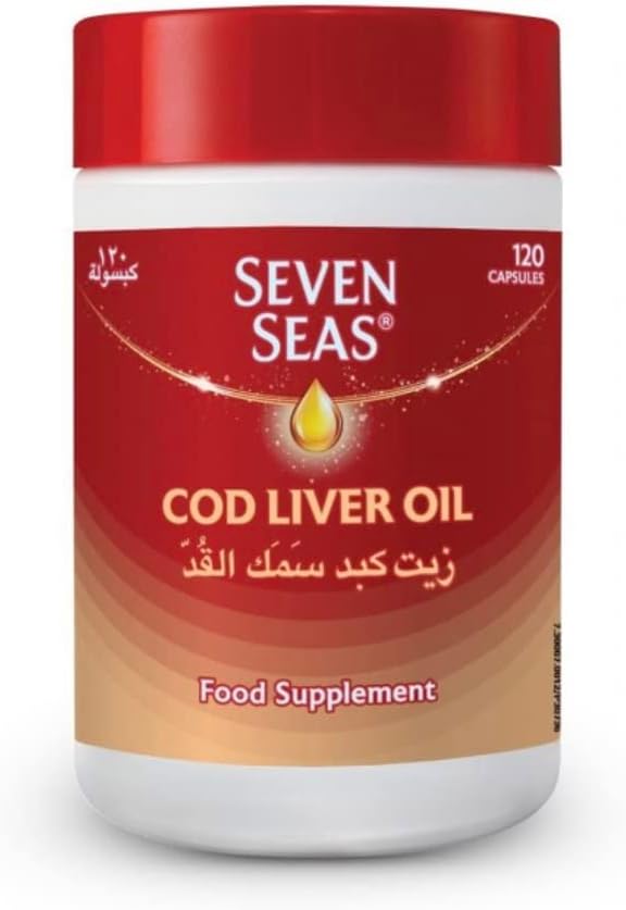 Seven Seas Cod Liver Oil 120 Capsules