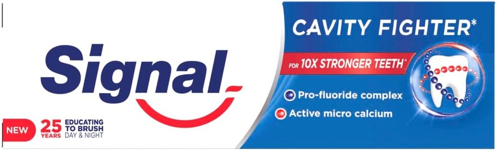 Signal Toothpaste Cavity Fighter Zaha 25ml