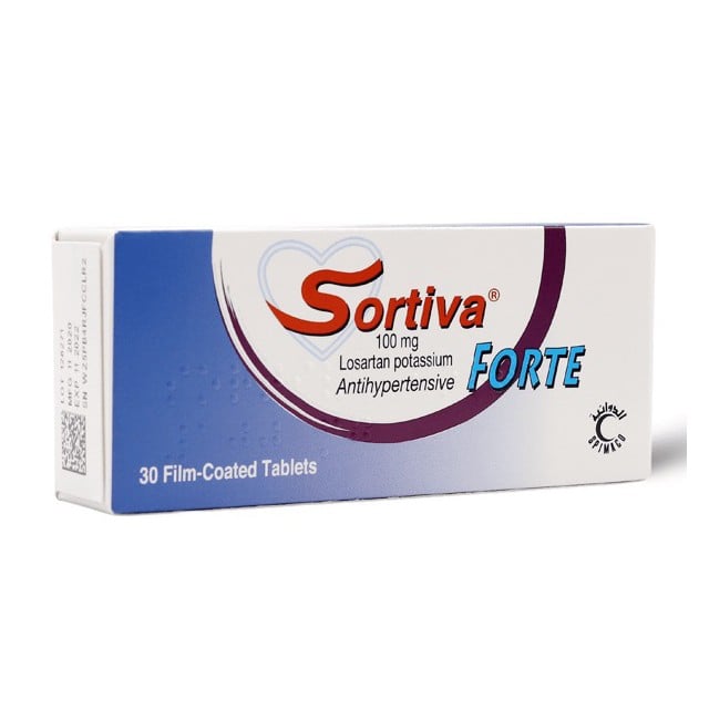 Sortiva Fort 100mg Tablets 30