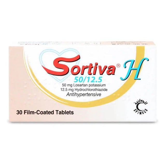 Sortiva H 50mg/12.5mg Tablets 30