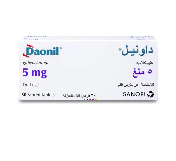 Daonil 5mg Tablets 30