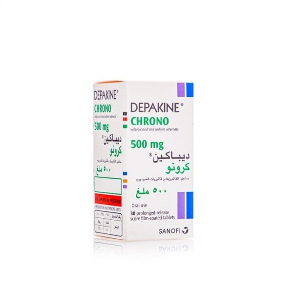 Depakine Chrono 500mg Tablets 30