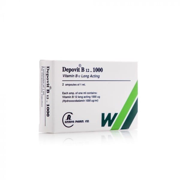 Depovit B12 1000mcg/ml Ampoules 2ml