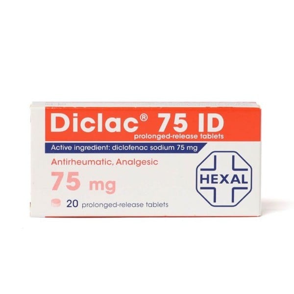 Diclac 75mg Tablets 20