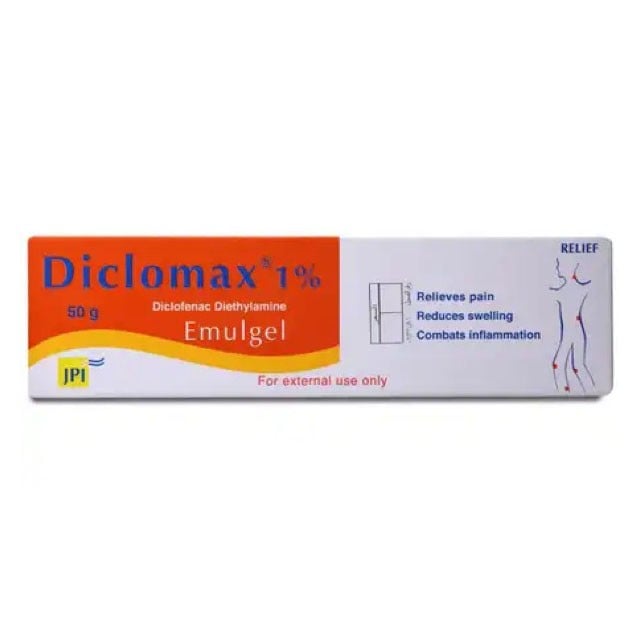 Diclomax Emulgel 1% 50g