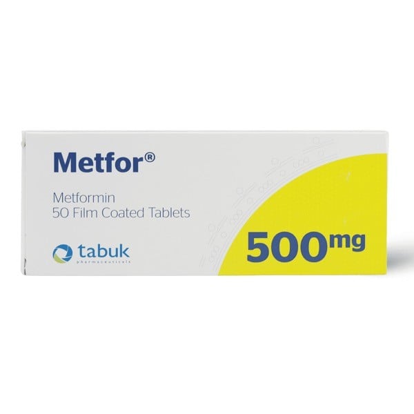 Metfor 500mg Tablets 50