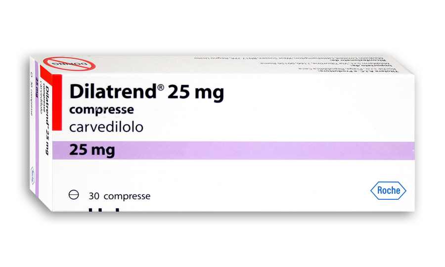 Dilatrend 25mg Tablets 30