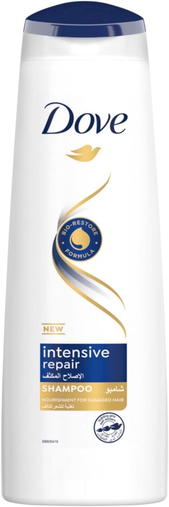 DOVE SHAMPOO INTENSIVE REP 400 ML