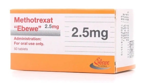 METHOTREXATE (EBEWE) 2.5MG 50 TAB