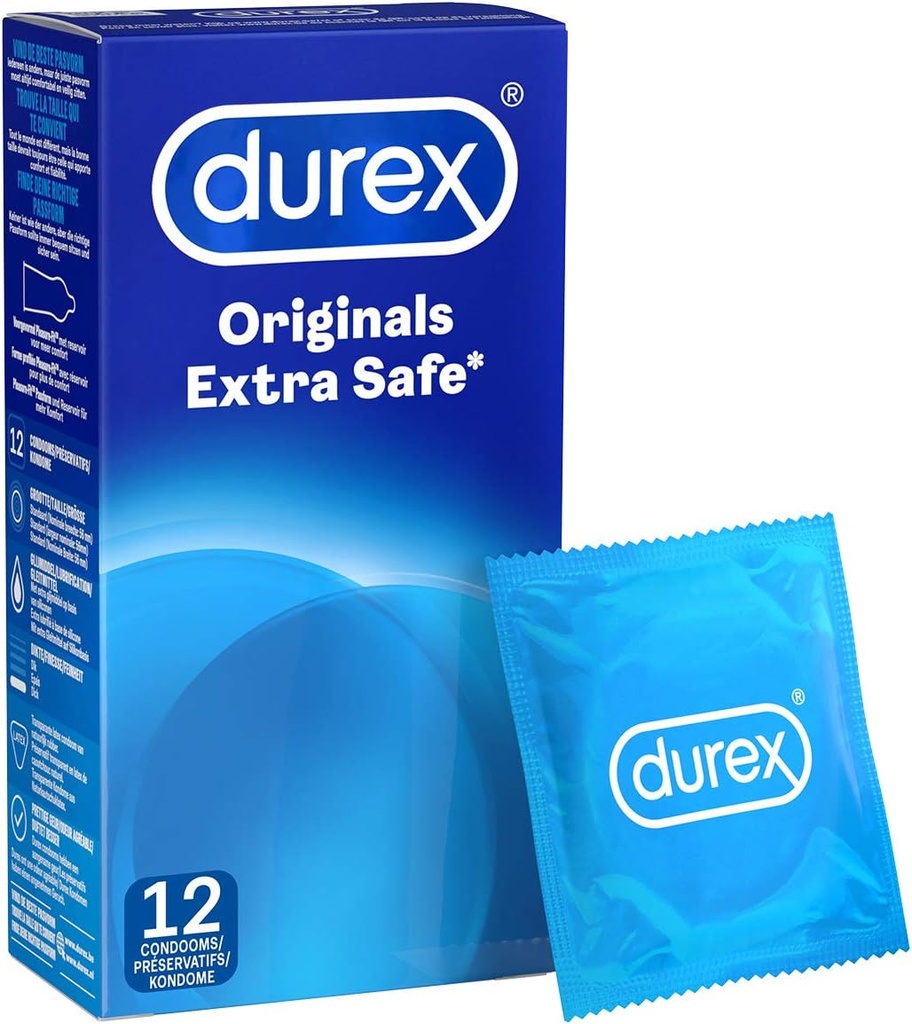 Durex Condom Extra Safe 12s