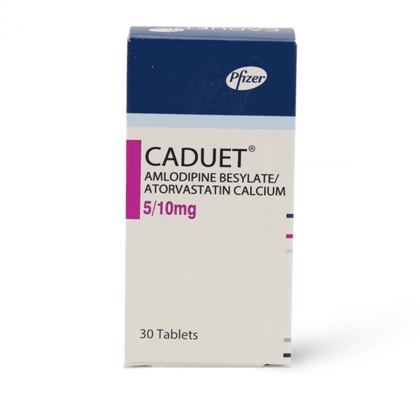 Caduet 5mg/10mg Tablets 30