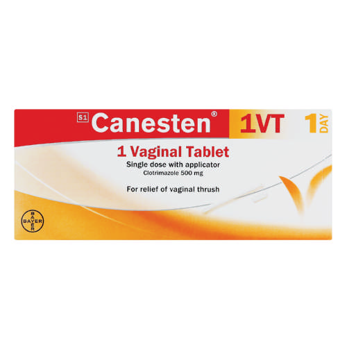 Canesten Vaginal 500mg Tablet 1