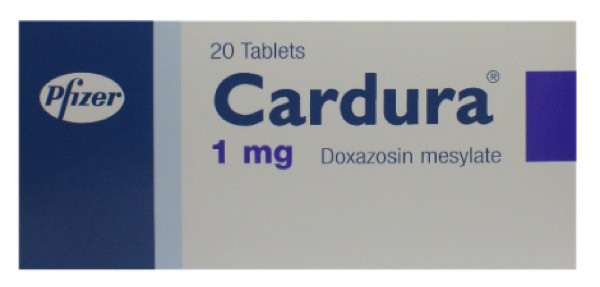 Cardura 1mg Tablets 20