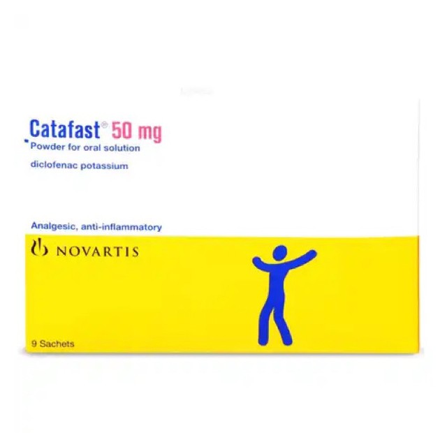 Catafast 50mg Sachets 9