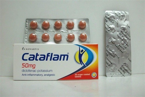 Cataflam 50mg Tablets 10