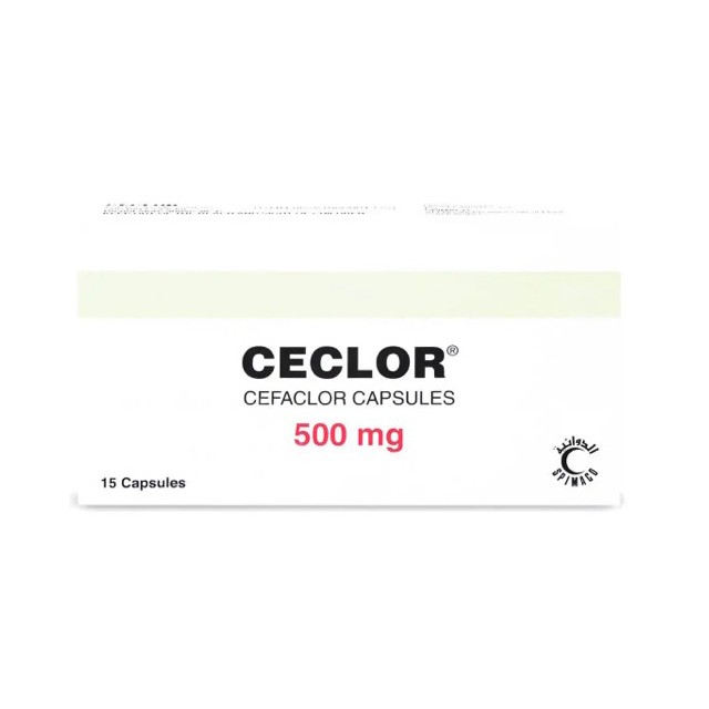 Ceclor 500mg Capsules 15