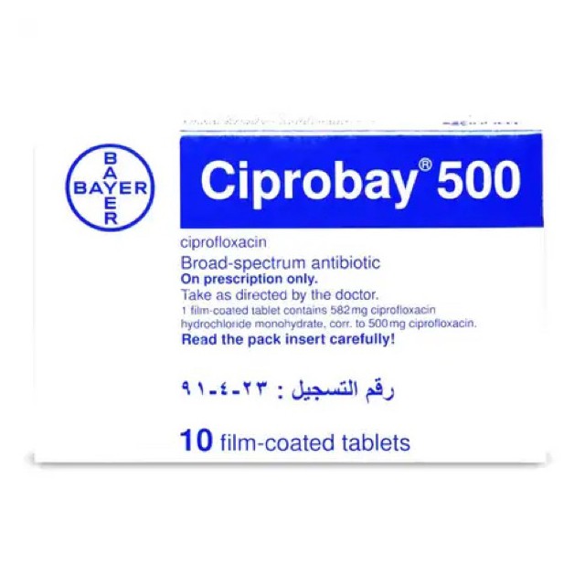 Ciprobay 500mg Tablets 10