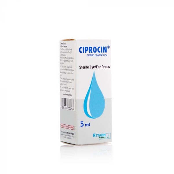 Ciprocine Eye/ear Drop 0.3% 5ml