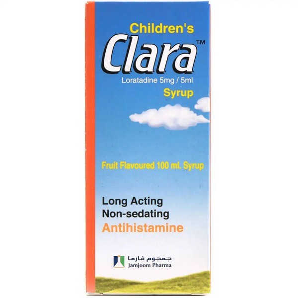 Clara Syrup 5mg/5ml 100ml