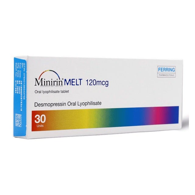 Minirin Melt 120mcg Tablets 30