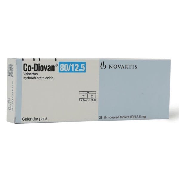 Co-Diovan 80mg/12.5mg Tablets 28