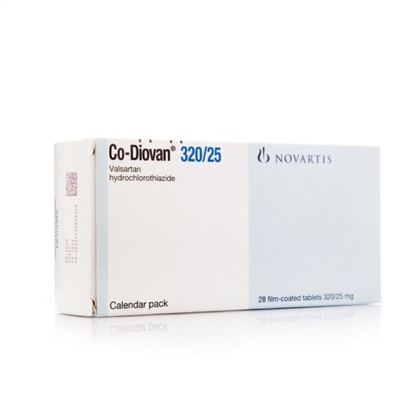 Co-Diovan 320mg/25mg Tablets 28