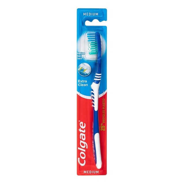 Colgate Extra Clean Medium Toothbrush 1pc
