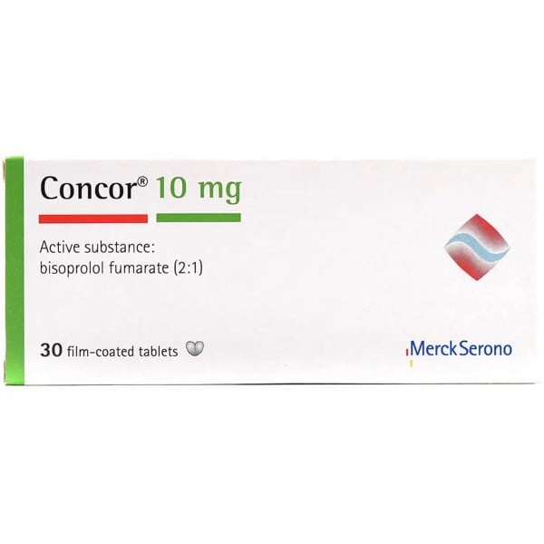 Concor 10mg Tablets 30