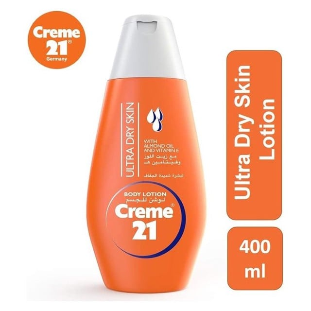 Creme 21 Body Lotion Ultra Dry Skin 400ml