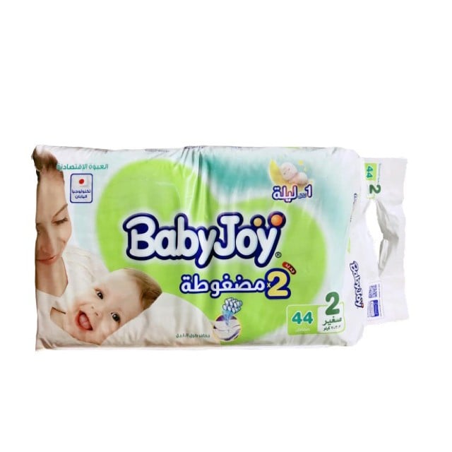 BabyJoy Diapers Size 2 3.5-7kg Pack 4*44