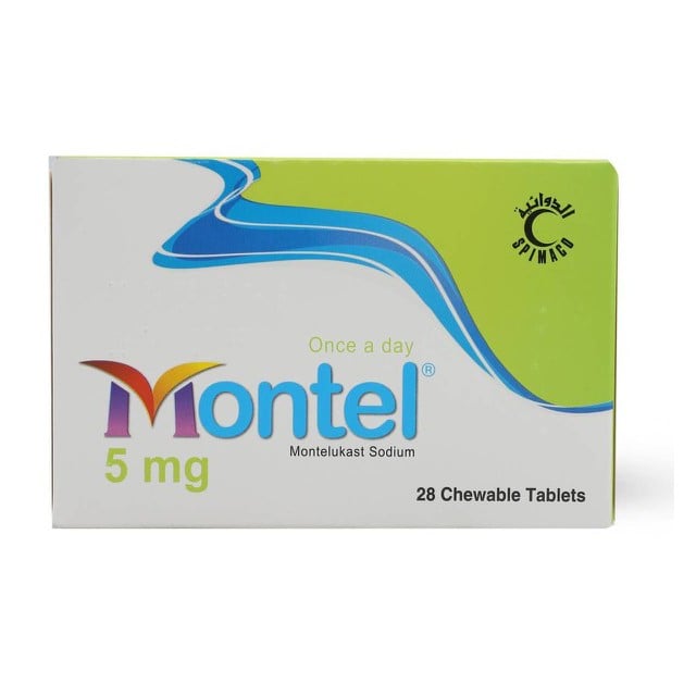 Montel Chewable Tablets 5mg 28s