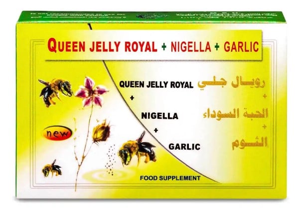 Nigella Royal Jelly Plus Garlic 30 capsules