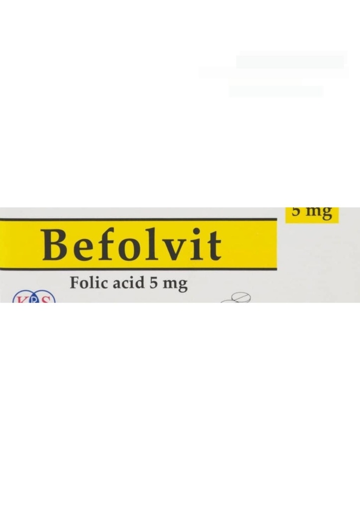 Befolvit 5mg Tablets 30