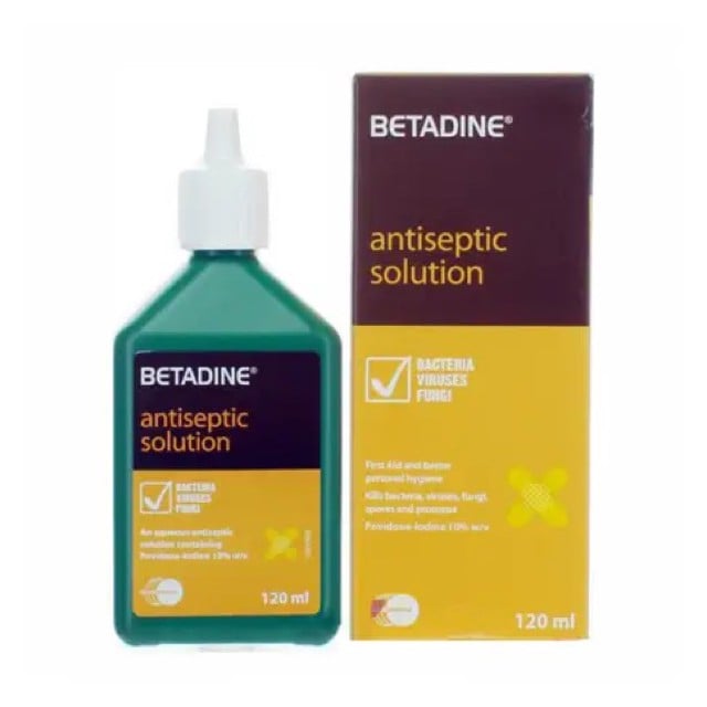 Betadine Antiseptic Solution 10% 120ml