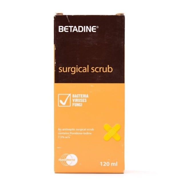 Betadine Surgical Scrub 7.5% 120ml