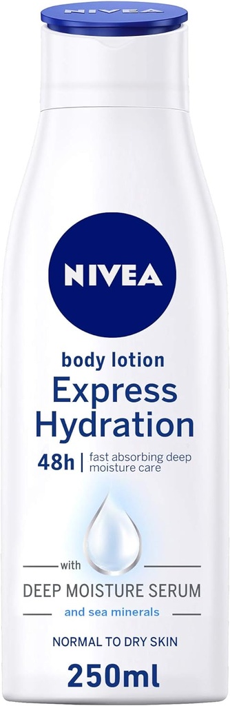 Nivea Express Moisturizing Lotion 250ml