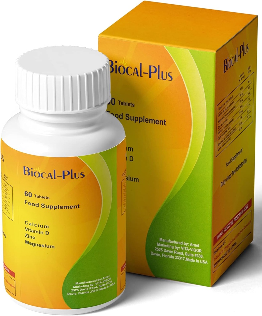 Bio Cal Plus 60cap Capsules 60