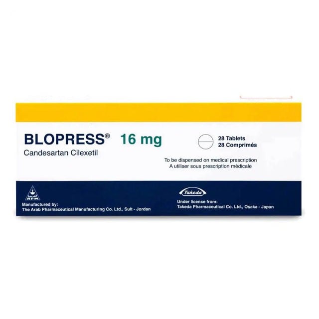 Blopress 16mg Tablets 28