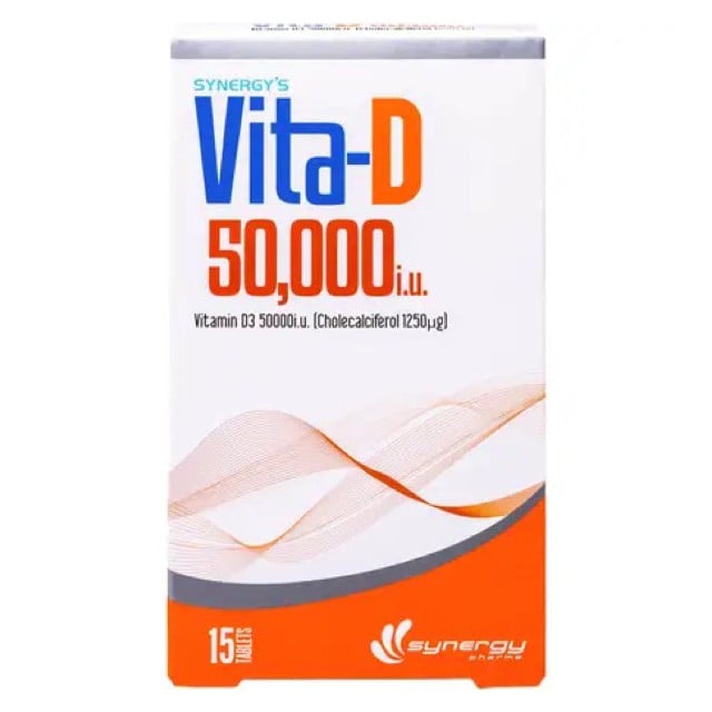 Vita-D High Potency 50000 IU Tablets 15