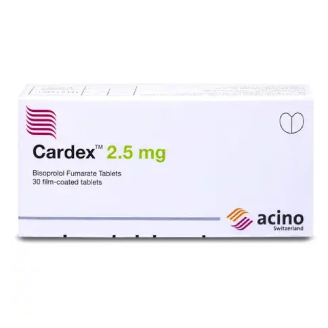 Cardex Tablets 2.5mg 30