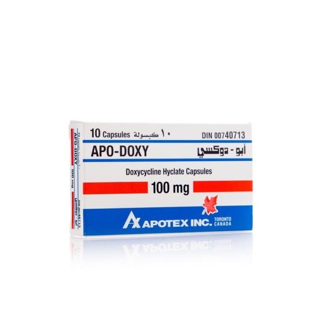 Apo-Doxy 100mg Capsules 10