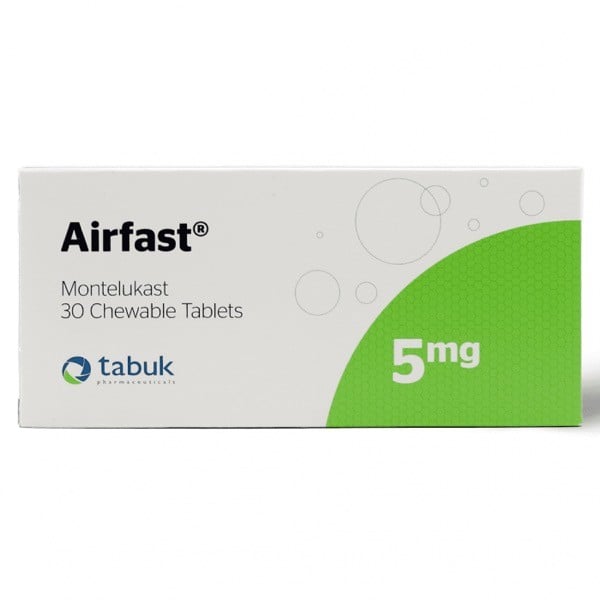 Airfast Chewable Tablets 5mg 30pcs